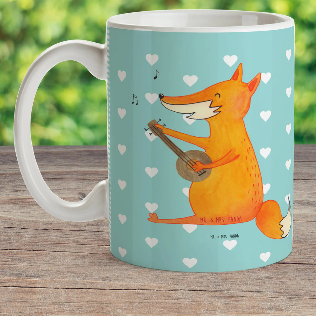 Kindertasse Fuchs Gitarre Kindertasse, Kinder Tasse, Kunststoff Tasse, Kindergarten Tasse, Trinkbecher, Camping Becher, Kaffeetasse, Kunststoffbecher, Kindergartenbecher, Outdoorgeschirr, Kunststoffgeschirr, Reisebecher, Reisetasse, Kinderbecher, Bruchfeste Tasse, Bruchsichere Tasse, Plastik Tasse, Plastiktasse, Fuchs, Füchse, Geschenk Musiker, Musik Spruch, Musikerin, Sänger, Sängerin, Gitarre