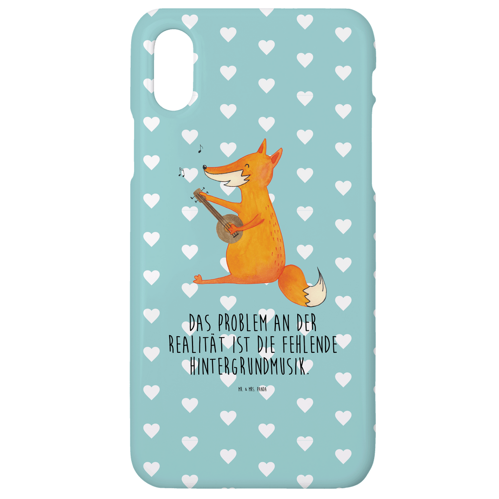 Handyhülle Fuchs Gitarre Handyhülle, Handycover, Cover, Handy, Hülle, Iphone 10, Iphone X, Fuchs, Füchse, Geschenk Musiker, Musik Spruch, Musikerin, Sänger, Sängerin, Gitarre