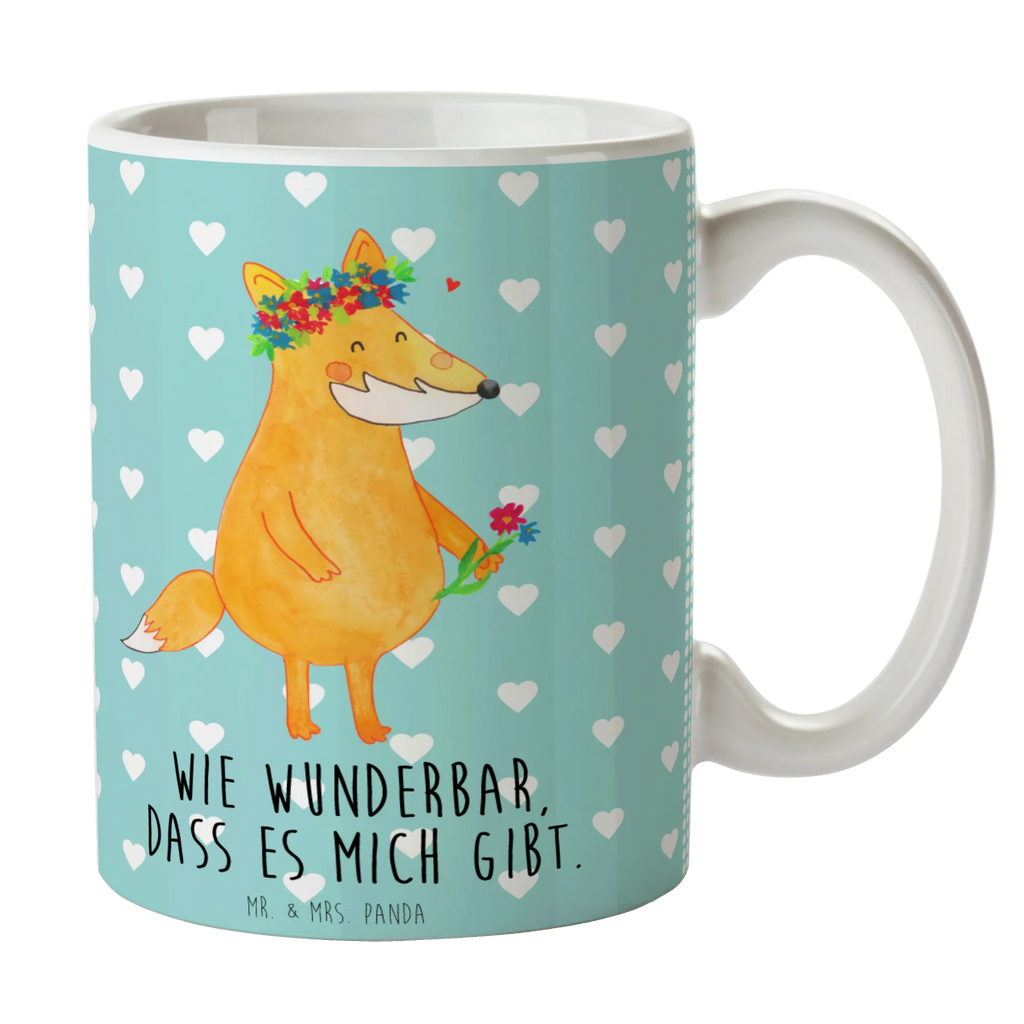 Tasse Fuchs Blumen Tasse, Kaffeetasse, Teetasse, Becher, Kaffeebecher, Teebecher, Keramiktasse, Porzellantasse, Büro Tasse, Geschenk Tasse, Tasse Sprüche, Tasse Motive, Kaffeetassen, Tasse bedrucken, Designer Tasse, Cappuccino Tassen, Schöne Teetassen, Fuchs, Füchse, Fox, Liebe, Freundin, Fuchsmädchen, Blumenmädchen, Freundinnen, Liebesbeweis, Blume, Blumen, Motivation, Freude, ich, mich, Selbstliebe