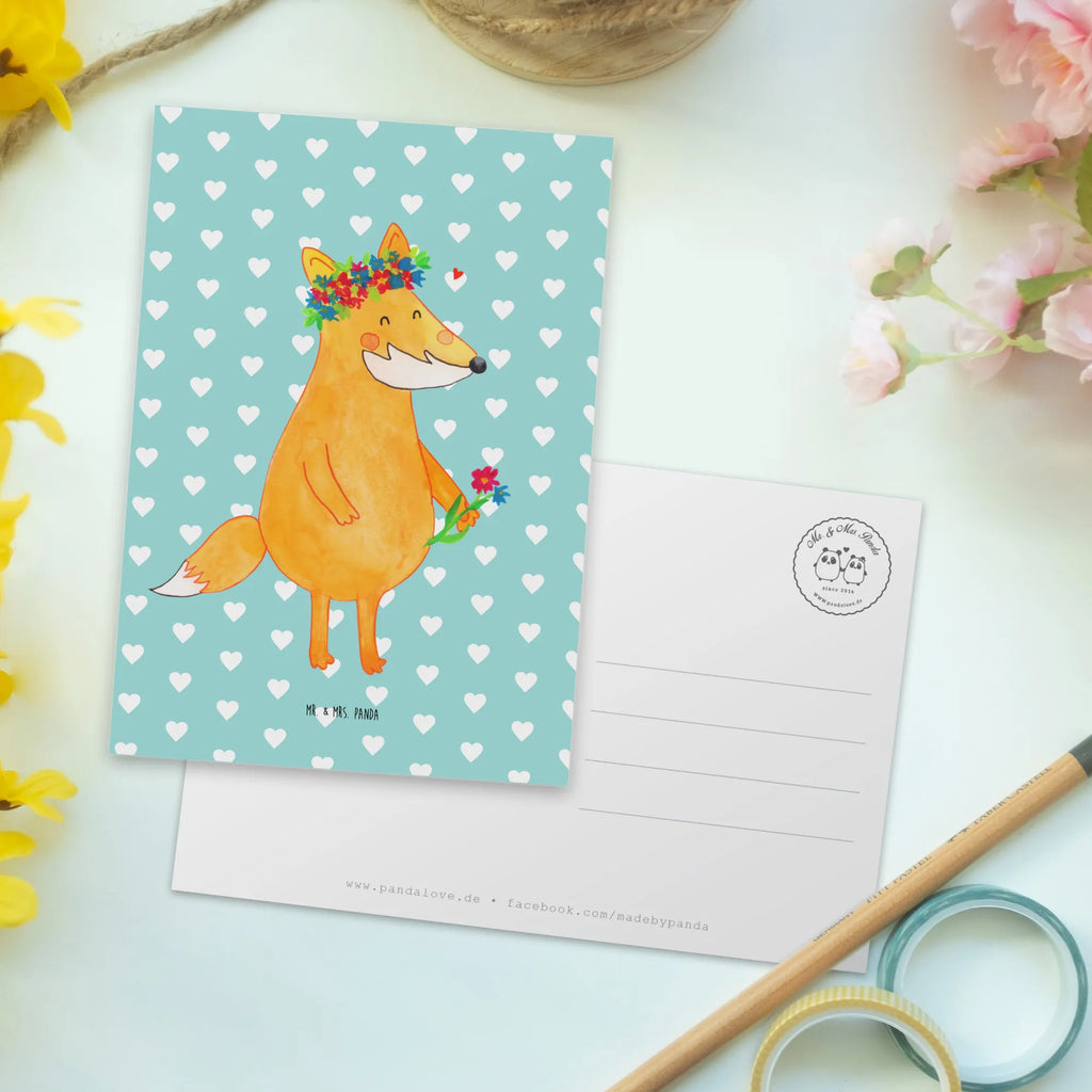 Postkarte Fuchs Blumen Postkarte, Karte, Geschenkkarte, Grußkarte, Einladung, Ansichtskarte, Geburtstagskarte, Einladungskarte, Dankeskarte, Ansichtskarten, Einladung Geburtstag, Einladungskarten Geburtstag, Fuchs, Füchse, Fox, Liebe, Freundin, Fuchsmädchen, Blumenmädchen, Freundinnen, Liebesbeweis, Blume, Blumen, Motivation, Freude, ich, mich, Selbstliebe