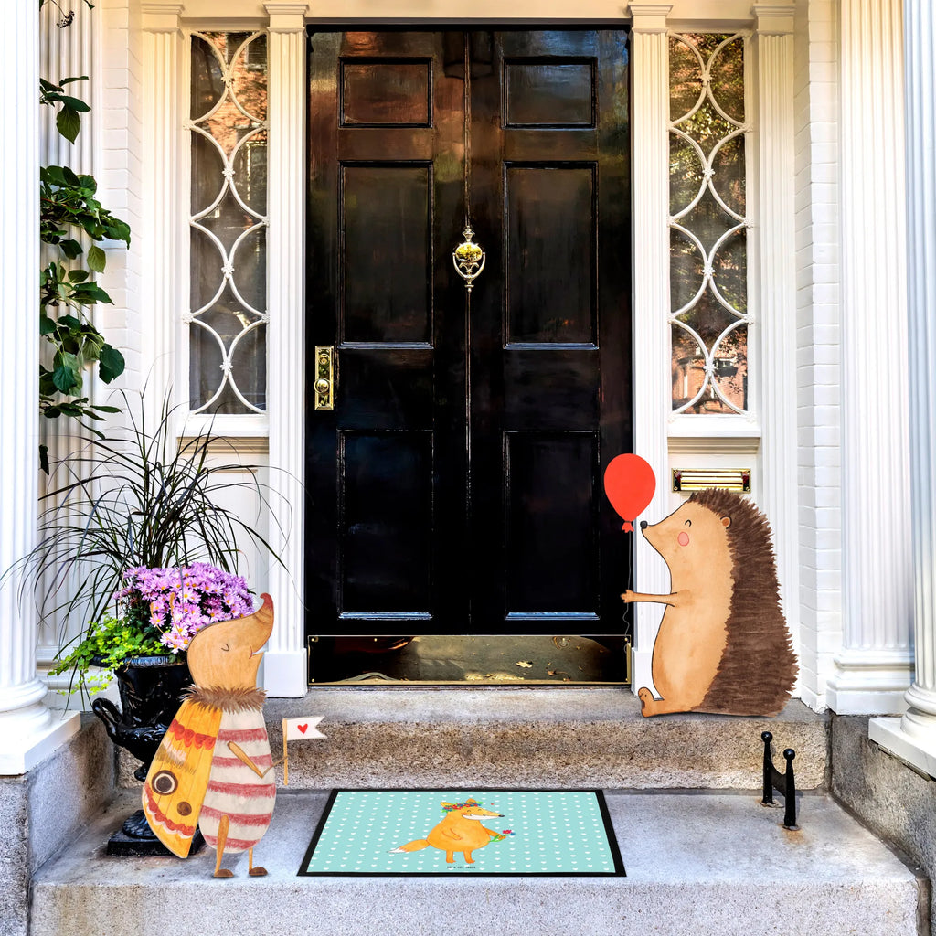 Doormat Fox Flower Türvorleger, Schmutzmatte, Fußabtreter, Matte, Schmutzfänger, Fußabstreifer, Schmutzfangmatte, Türmatte, Motivfußmatte, Haustürmatte, Vorleger, Fussmatten, Fußmatten, Gummimatte, Fußmatte außen, Fußmatte innen, Fussmatten online, Gummi Matte, Sauberlaufmatte, Fußmatte waschbar, Fußmatte outdoor, Schmutzfangmatte waschbar, Eingangsteppich, Fußabstreifer außen, Fußabtreter außen, Schmutzfangteppich, Fußmatte außen wetterfest, Fuchs, Füchse, Fox, Liebe, Freundin, Fuchsmädchen, Blumenmädchen, Freundinnen, Liebesbeweis, Blume, Blumen, Motivation, Freude, ich, mich, Selbstliebe