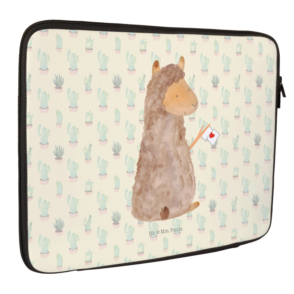 Notebook Tasche Alpaka Fahne Notebook Tasche, Laptop, Computertasche, Tasche, Notebook-Tasche, Notebook-Reisehülle, Notebook Schutz, Alpaka, Lama, Alpakas, Lamas, Liebe