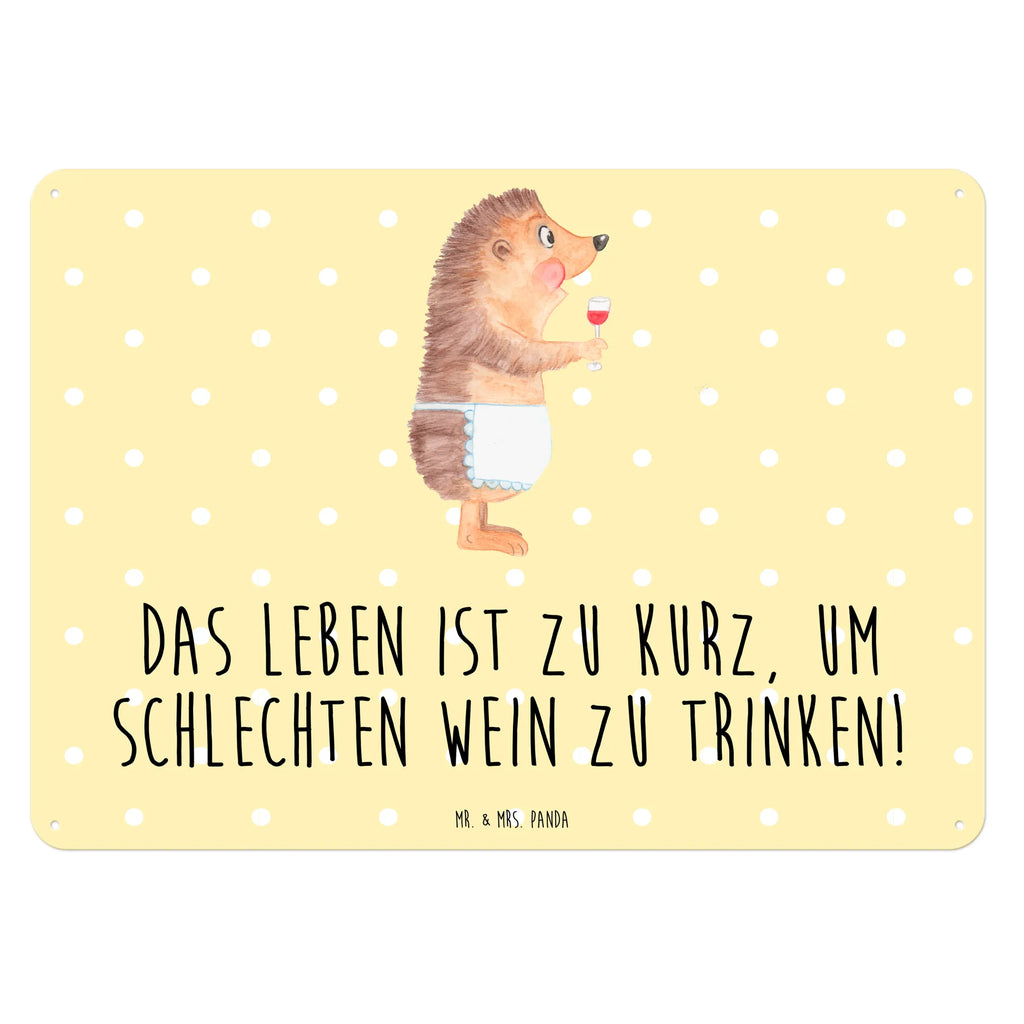 Blechschild Igel Wein Blechschild, Metallschild, Geschenk Schild, Schild, Magnet-Metall-Schild, Deko Schild, Wandschild, Wand-Dekoration, Türschild, Tiermotive, Gute Laune, lustige Sprüche, Tiere, Wein Spruch, Igel, Geschenk Weintrinker, Geschenk Weinliebhaber, Wein Deko, Weinglas, Rotwein, Weißwein, Wein trinken