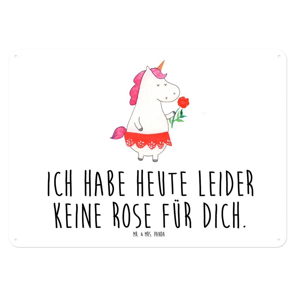 Blechschild Einhorn Dame Blechschild, Metallschild, Geschenk Schild, Schild, Magnet-Metall-Schild, Deko Schild, Wandschild, Wand-Dekoration, Türschild, Einhorn, Einhörner, Einhorn Deko, Unicorn, Dame, Lady, feine Dame, Freundin, Frau, Bachelor, Bachelorette, Abfuhr, Schluss machen, Trennung