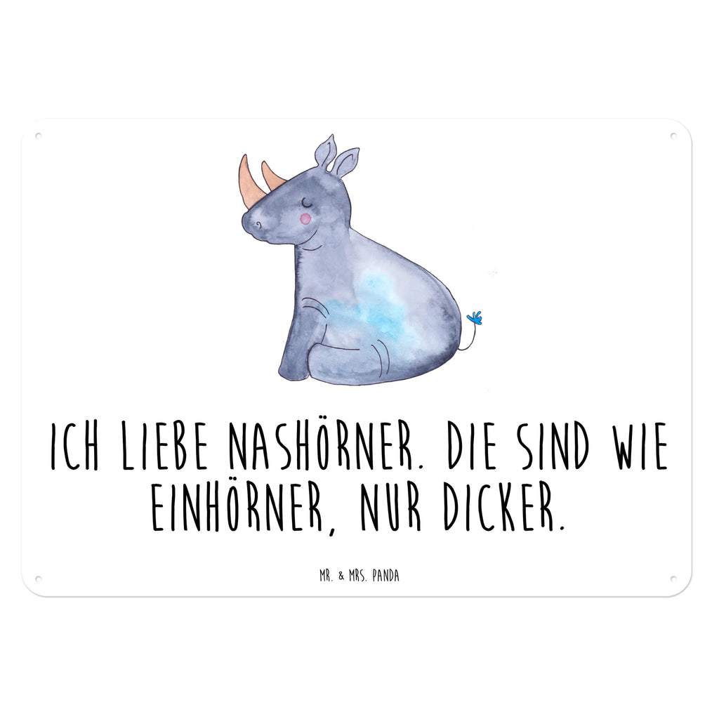 Blechschild Einhorn Nashorn Blechschild, Metallschild, Geschenk Schild, Schild, Magnet-Metall-Schild, Deko Schild, Wandschild, Wand-Dekoration, Türschild, Einhorn, Einhörner, Einhorn Deko, Pegasus, Unicorn, Regenbogen, witzig, lustig, Zoo, Glitzer, Einhornpower, Erwachsenwerden, Nashorn, Nashörner