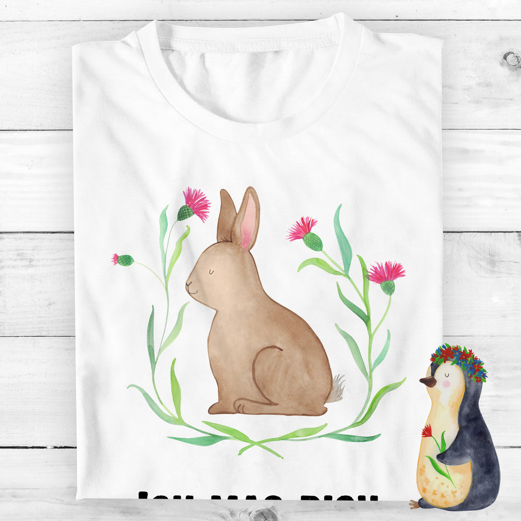 T-Shirt Standard Hase sitzend T-Shirt, Shirt, Tshirt, Lustiges T-Shirt, T-Shirt mit Spruch, Party, Junggesellenabschied, Jubiläum, Geburstag, Herrn, Damen, Männer, Frauen, Schlafshirt, Nachthemd, Sprüche, Ostern, Osterhase, Ostergeschenke, Osternest, Osterdeko, Geschenke zu Ostern, Ostern Geschenk, Ostergeschenke Kinder, Ostern Kinder, Frohe Ostern, Ostergrüße, Osterblume, Liebe, Grüße, Hase, Kaninchen