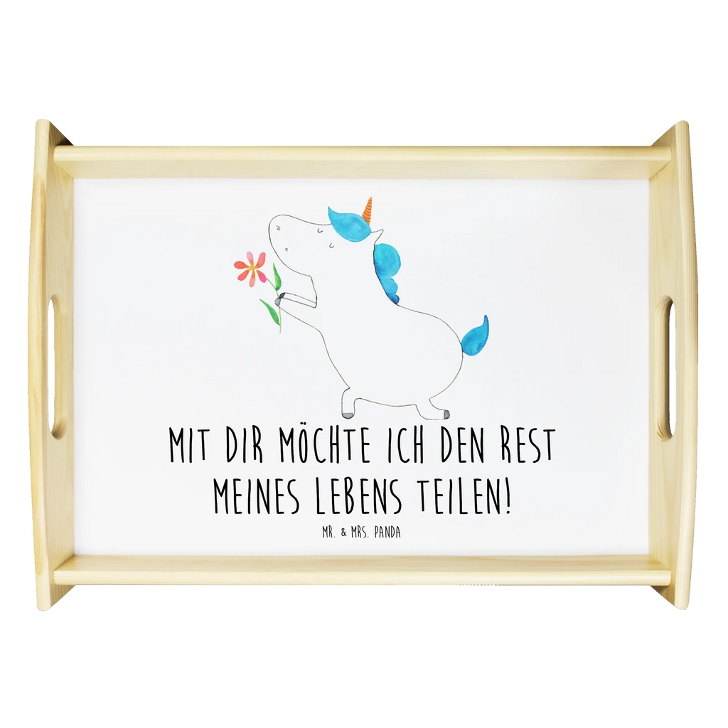 Serviertablett Einhorn Blume Serviertablett, Tablett, Holztablett, Küchentablett, Dekotablett, Frühstückstablett, Einhorn, Einhörner, Einhorn Deko, Pegasus, Unicorn, Liebe, Liebesbeweis, Antrag, Heiratsantrag, Verlobung, Ehepaar, Pärchen, Partner, Freund, Freundin, Ehe, heiraten