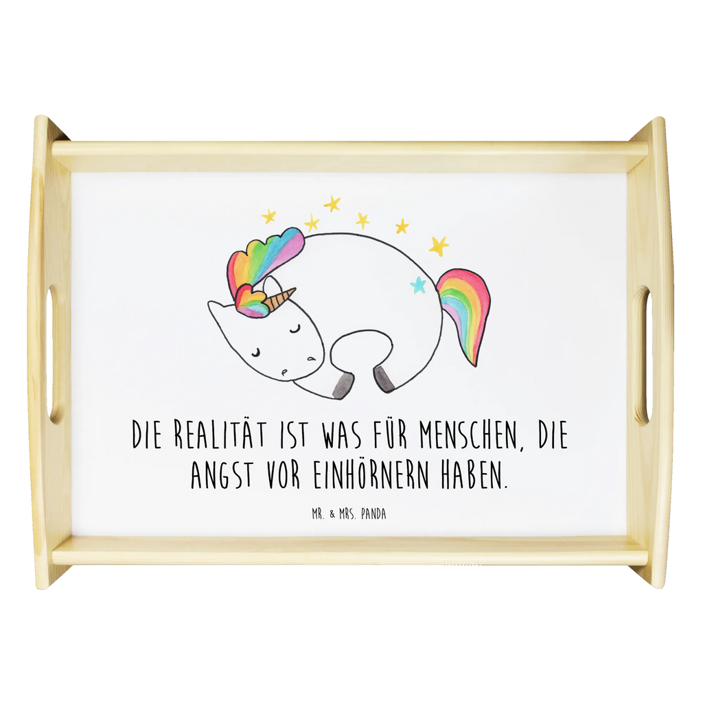 Serviertablett Einhorn Nacht Serviertablett, Tablett, Holztablett, Küchentablett, Dekotablett, Frühstückstablett, Einhorn, Einhörner, Einhorn Deko, Unicorn, Träume, Traum, unicorn, Realität, Menschen, Geschenk, Ruhe, Freundin