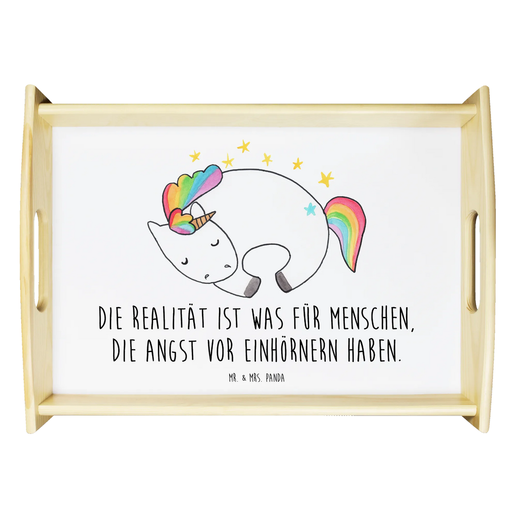 Serviertablett Einhorn Nacht Serviertablett, Tablett, Holztablett, Küchentablett, Dekotablett, Frühstückstablett, Einhorn, Einhörner, Einhorn Deko, Pegasus, Unicorn, Träume, Traum, unicorn, Realität, Menschen, Geschenk, Ruhe, Freundin