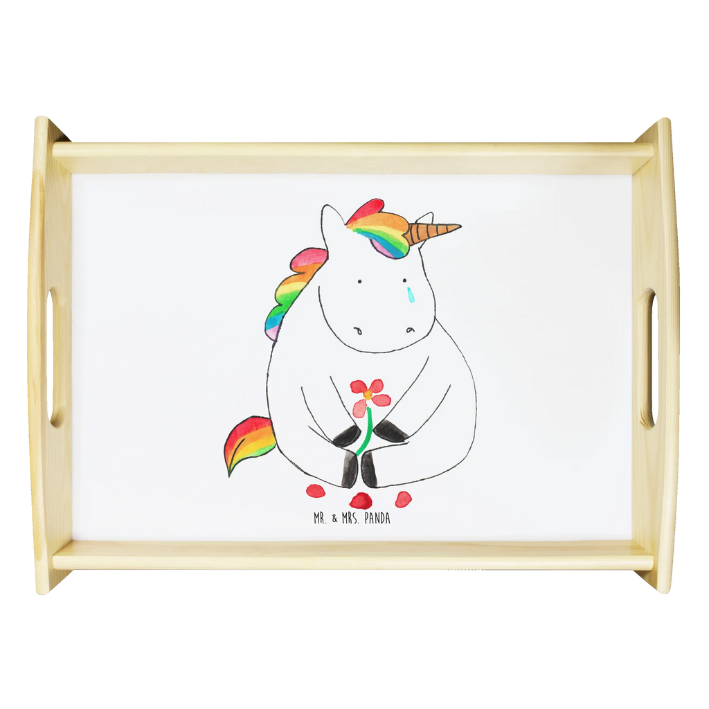 Serviertablett Einhorn Traurig Serviertablett, Tablett, Holztablett, Küchentablett, Dekotablett, Frühstückstablett, Einhorn, Einhörner, Einhorn Deko, Pegasus, Unicorn, Glitzer, Trösten. Freundschaft, Freunde, Liebe, Trauer, Grußkarte, Blume