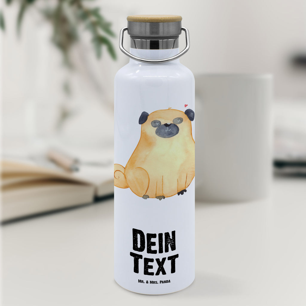 Personalisierte Trinkflasche Mops Personalisierte Trinkflasche, Trinkflasche mit Namen, Trinkflasche bedrucken, Flasche personalisiert, Trinkflasch mit Aufdruck, Trinkflasche Werbegeschenk, Namensaufdruck Trinkflasche, Sportflasche personalisiert, Trinkflasche Sport, Hund, Hundemotiv, Haustier, Hunderasse, Tierliebhaber, Hundebesitzer, Sprüche, Mops, Liebe, Hundeliebe