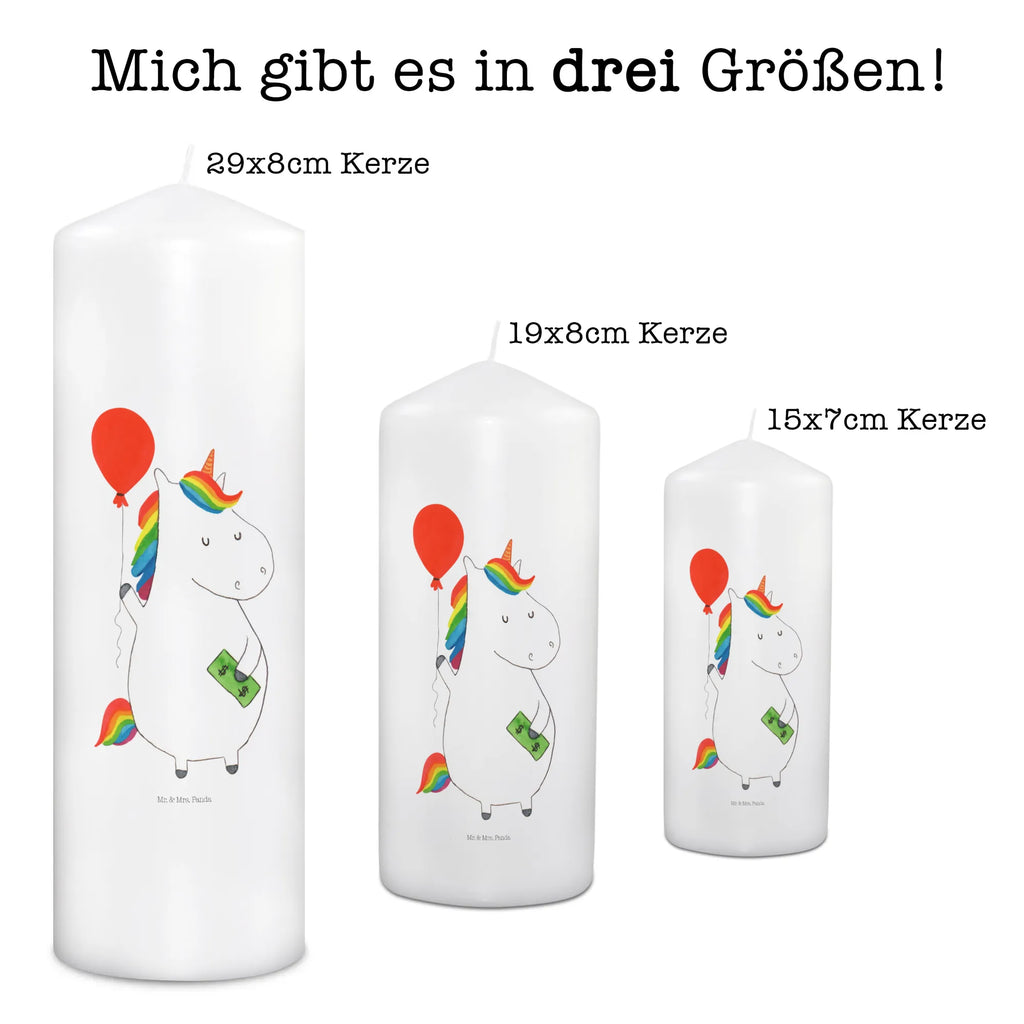 Kerze Einhorn Luftballon Kerze, Taufkerze, Kommunionskerze, Geburtstagskerze, Geschenk Kerze, Taufgeschenk Kerze, Kerze mit Druck, Besondere Kerze, Geschenkidee Kerze, Kerze für Kommunion, Geburtstag Kerze, Kommunion Kerze, Einhorn, Einhörner, Einhorn Deko, Pegasus, Unicorn, Luftballon, Geld, Lebenslust, Freude, Geschenk, Freundin