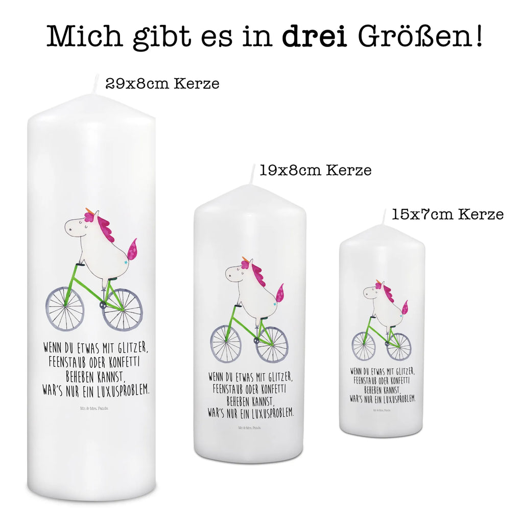 Kerze Einhorn Radfahrer Kerze, Taufkerze, Kommunionskerze, Geburtstagskerze, Geschenk Kerze, Taufgeschenk Kerze, Kerze mit Druck, Besondere Kerze, Geschenkidee Kerze, Kerze für Kommunion, Geburtstag Kerze, Kommunion Kerze, Einhorn, Einhörner, Einhorn Deko, Pegasus, Unicorn, Radfahren, Radfahrer, Rad, Bike, Feenstaub, Konfetti, Luxusproblem, Kummer, Liebeskummer