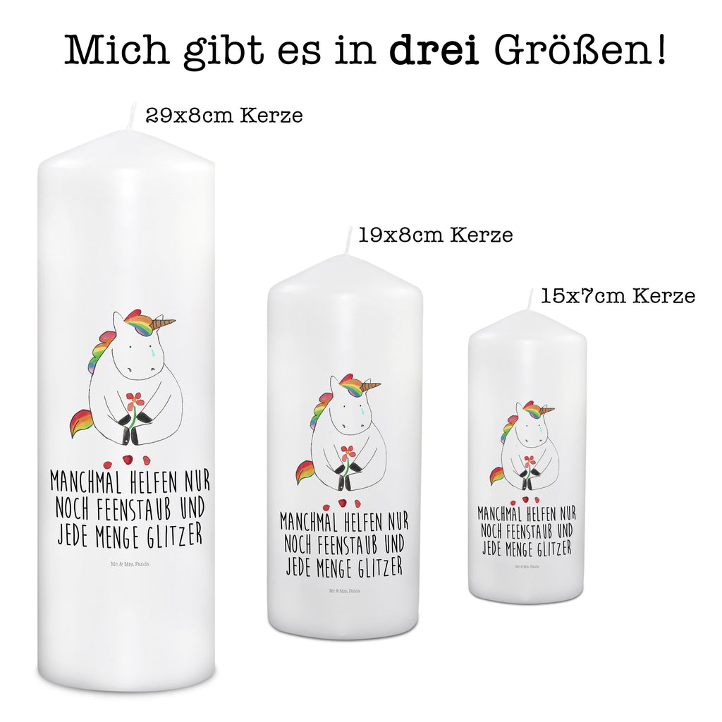 Kerze Einhorn Traurig Kerze, Taufkerze, Kommunionskerze, Geburtstagskerze, Geschenk Kerze, Taufgeschenk Kerze, Kerze mit Druck, Besondere Kerze, Geschenkidee Kerze, Kerze für Kommunion, Geburtstag Kerze, Kommunion Kerze, Einhorn, Einhörner, Einhorn Deko, Pegasus, Unicorn, Glitzer, Trösten. Freundschaft, Freunde, Liebe, Trauer, Grußkarte, Blume