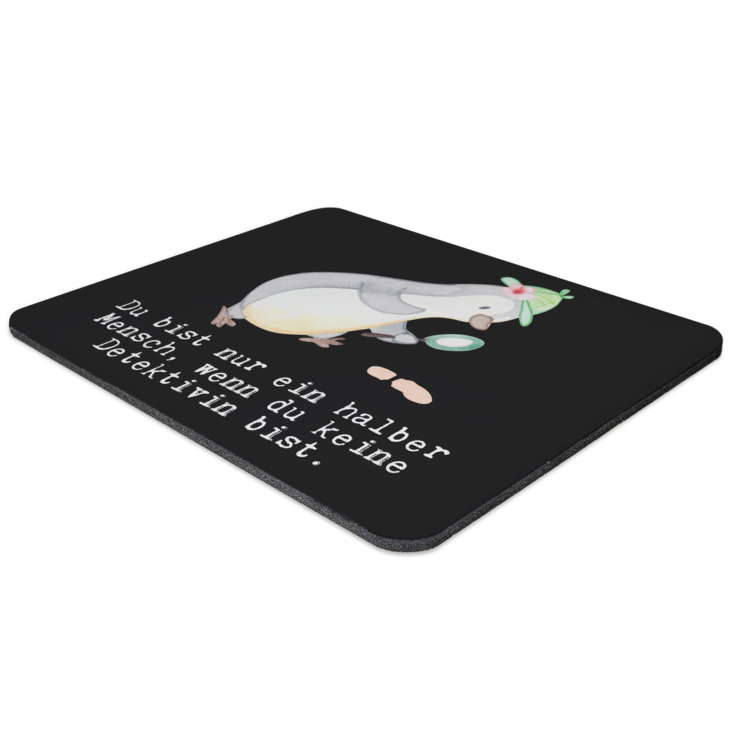 Mauspad Detektivin mit Herz Mousepad, Computer zubehör, Büroausstattung, PC Zubehör, Arbeitszimmer, Mauspad, Einzigartiges Mauspad, Designer Mauspad, Mausunterlage, Mauspad Büro, Beruf, Ausbildung, Jubiläum, Abschied, Rente, Kollege, Kollegin, Geschenk, Schenken, Arbeitskollege, Mitarbeiter, Firma, Danke, Dankeschön, Detektivin, Ermittlerin, Agentin, Privatdetektei, Berufsdetektivin, Wirtschaftsdetektei, Detektivausbildung, Spurensuche