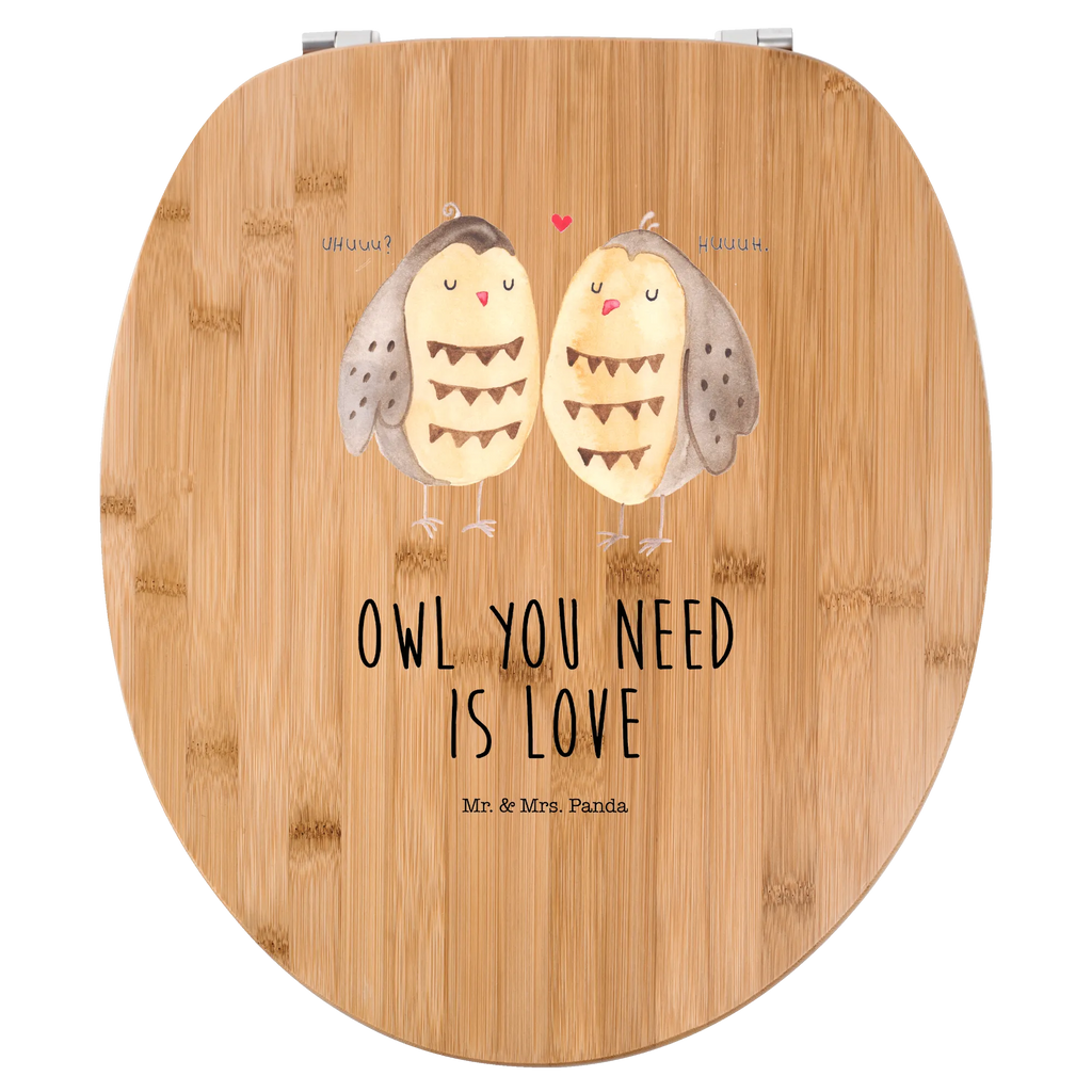 Motiv WC Sitz Eulen Liebe Klobrille, Klodeckel, Toilettendeckel, WC-Sitz, Toilette, Eule, Eule Deko, Liebe, Hochzeit Spruch, Owl, All you need is love, Liebe Spruch, Freundin Geschenk, Freund, Wortspiel lustig