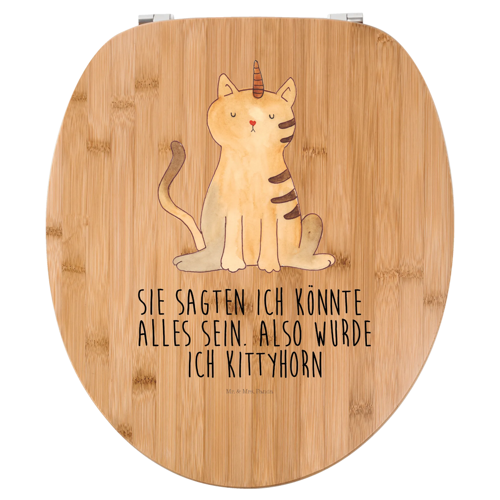 Motiv WC Sitz Einhorn Katze Klobrille, Klodeckel, Toilettendeckel, WC-Sitz, Toilette, Einhorn, Einhörner, Einhorn Deko, Pegasus, Unicorn, Katzer, Mieze, Regenbogen, Glitzer, Einhornpower, Erwachsenwerden, Katze, Katzenhorn, Einhornkatze, Kittyhorn