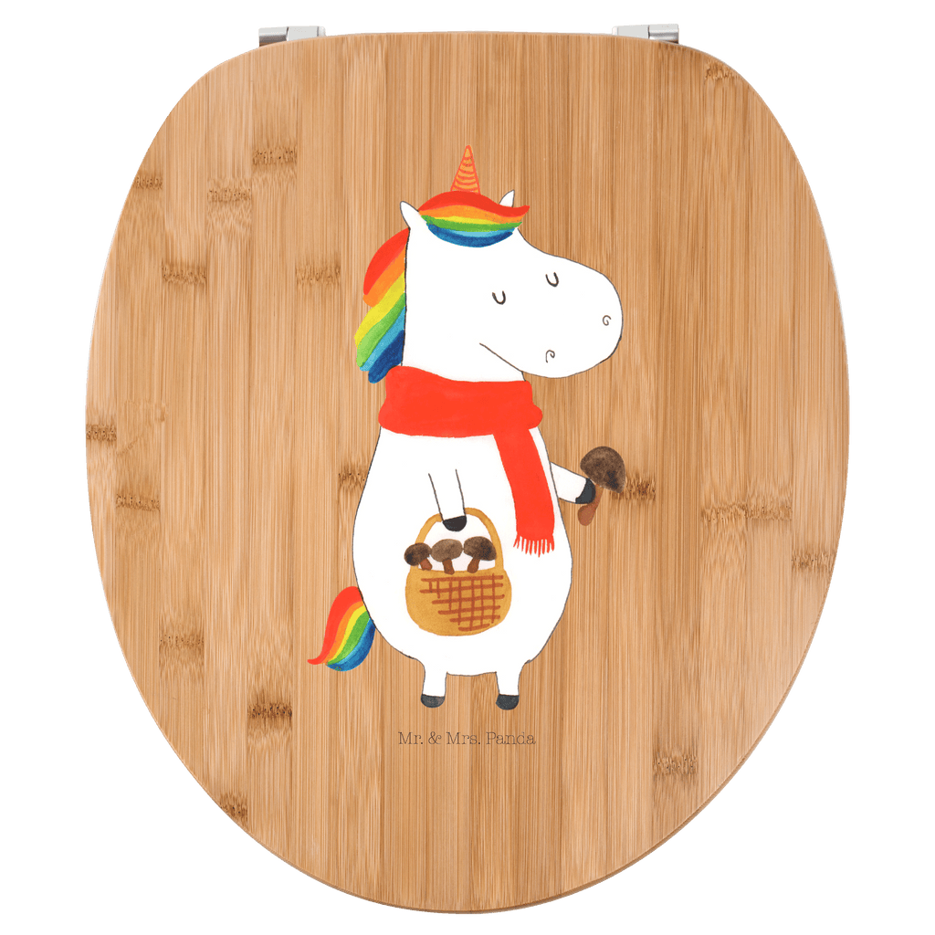 Motiv WC Sitz Einhorn Pilz Klobrille, Klodeckel, Toilettendeckel, WC-Sitz, Toilette, Einhorn, Einhörner, Einhorn Deko, Pegasus, Unicorn, Pilze, Pilzsammler, Motivation, Spruch, Liebeskummer