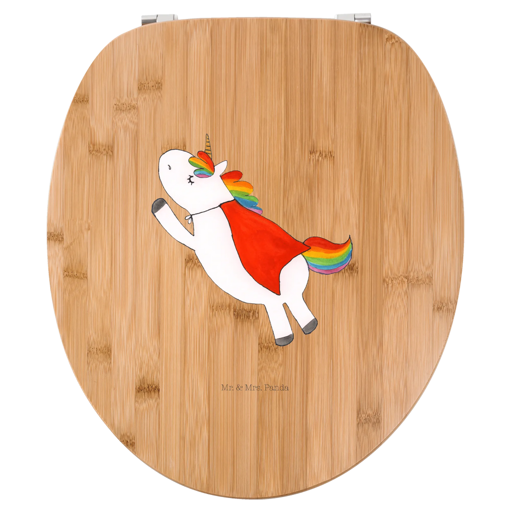 Motiv WC Sitz Einhorn Super Klobrille, Klodeckel, Toilettendeckel, WC-Sitz, Toilette, Einhorn, Einhörner, Einhorn Deko, Unicorn, Traummann, Superheld, Held, Freundin, Geschenk, Girl, Mädchen