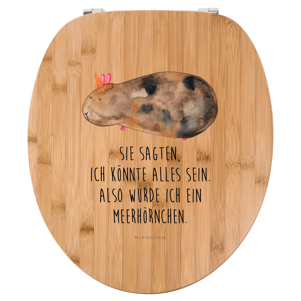 Motiv WC Sitz Einhorn Meerschweinchen Klobrille, Klodeckel, Toilettendeckel, WC-Sitz, Toilette, Einhorn, Einhörner, Einhorn Deko, Unicorn, Meerhörnchen, Meericorn, Meerschwein, Meerschweinchen