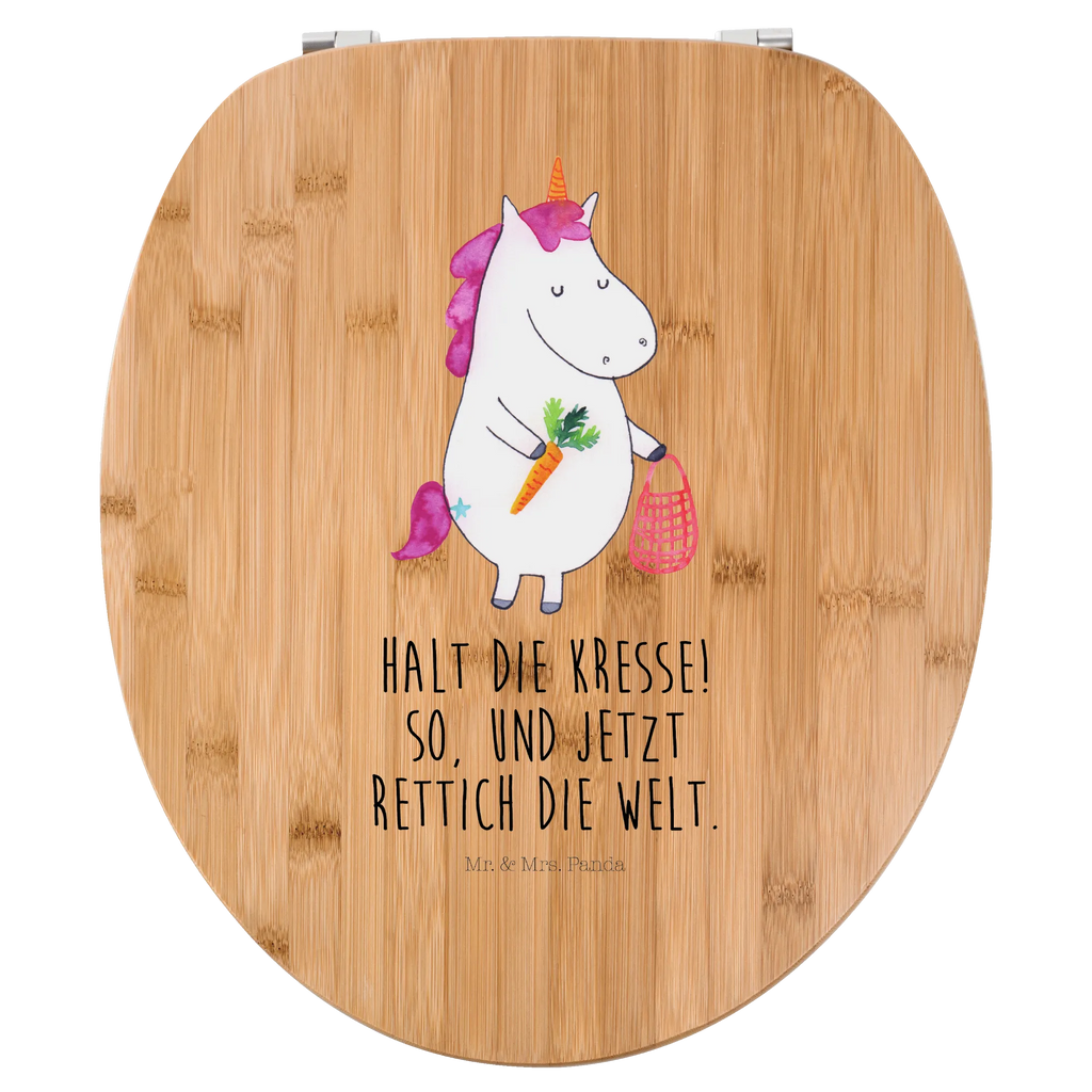 Motiv WC Sitz Einhorn Gemüse Klobrille, Klodeckel, Toilettendeckel, WC-Sitz, Toilette, Einhorn, Einhörner, Einhorn Deko, Unicorn, Biomarkt, Gemüse, Wochenmarkt