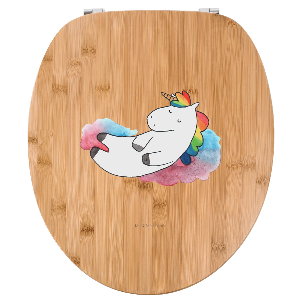 Motiv WC Sitz Einhorn Wolke 7 Klobrille, Klodeckel, Toilettendeckel, WC-Sitz, Toilette, Einhorn, Einhörner, Einhorn Deko, Pegasus, Unicorn, verliebt, Menschen, witzig, lustig, Geschenk, Glaube, Realität, Lächeln