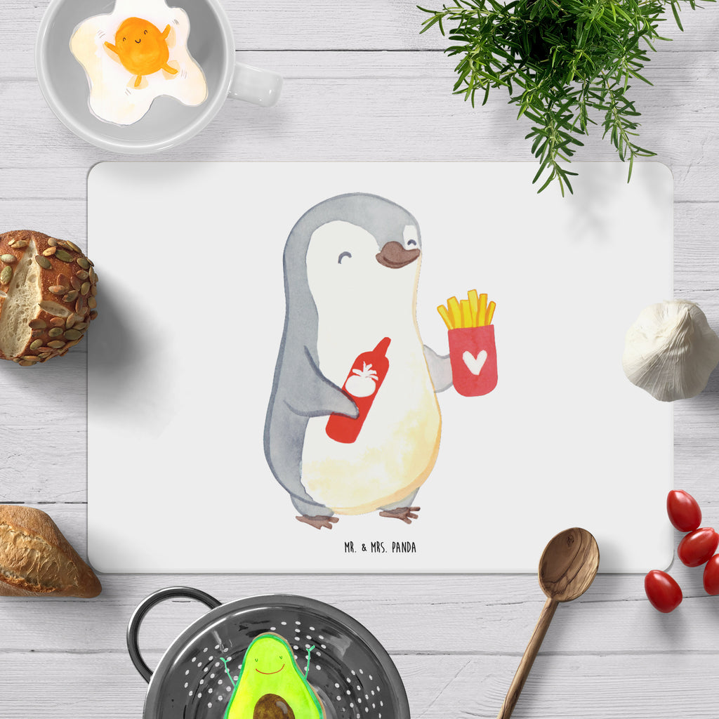 Tischset Pinguin Pommes Tischset, Tischuntersetzer, Platzset, Tischsets abwaschbar, Tischunterlage, Liebe, Partner, Freund, Freundin, Ehemann, Ehefrau, Heiraten, Verlobung, Heiratsantrag, Liebesgeschenk, Jahrestag, Hocheitstag, Valentinstag, Geschenk für Frauen, Hochzeitstag, Mitbringsel, Geschenk für Freundin, Geschenk für Partner, Liebesbeweis, für Männer, für Ehemann