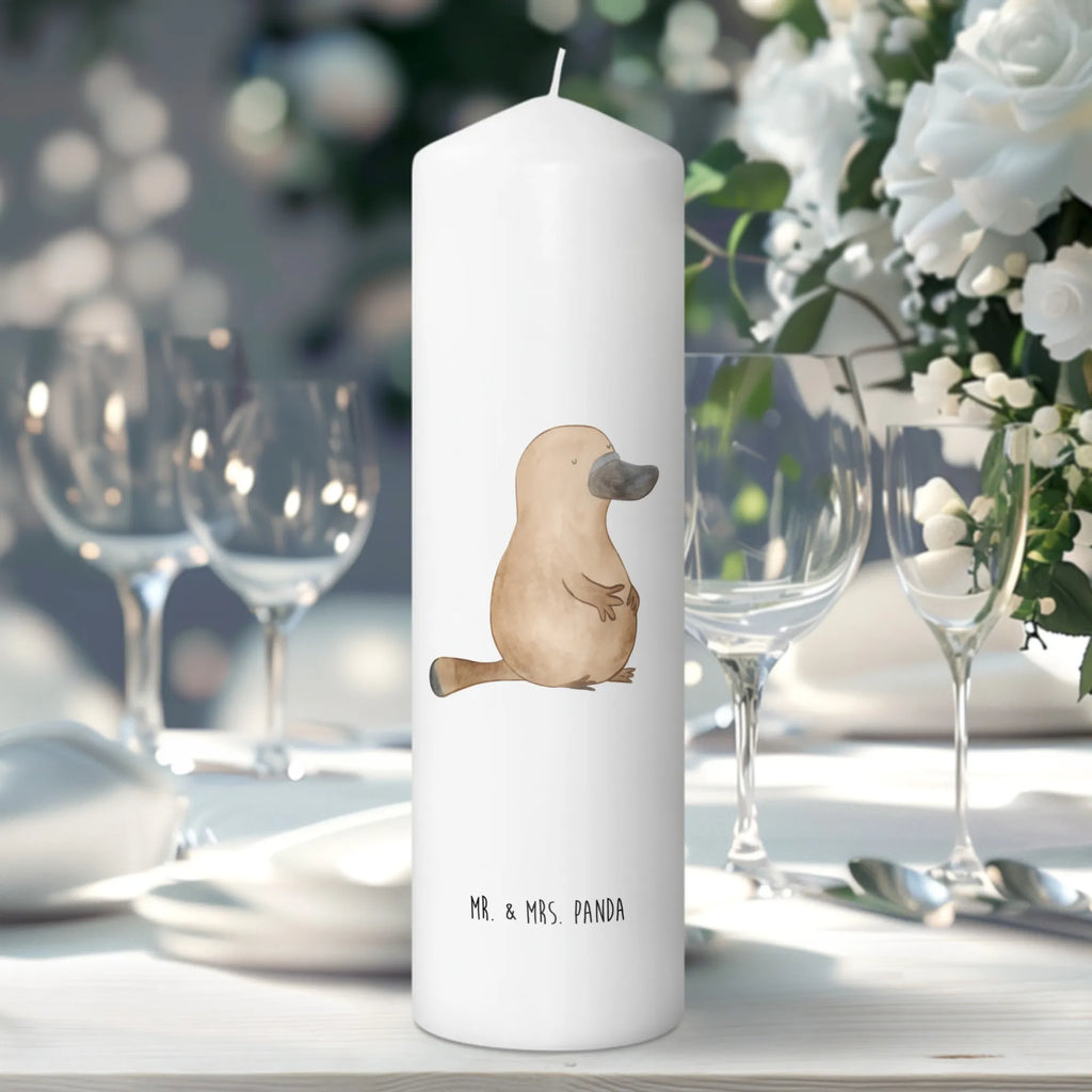 Candle platypus courage Kerze, Taufkerze, Kommunionskerze, Geburtstagskerze, Geschenk Kerze, Taufgeschenk Kerze, Kerze mit Druck, Besondere Kerze, Geschenkidee Kerze, Kerze für Kommunion, Geburtstag Kerze, Kommunion Kerze, Meerestiere, Meer, Urlaub, Schnabeltier, Mut, mutig, Lebensweisheit, Schnabeltiere, Motivation, Training, Büro, Arbeit, Neuanfang, Neustart, Weltreise, Raodtrip