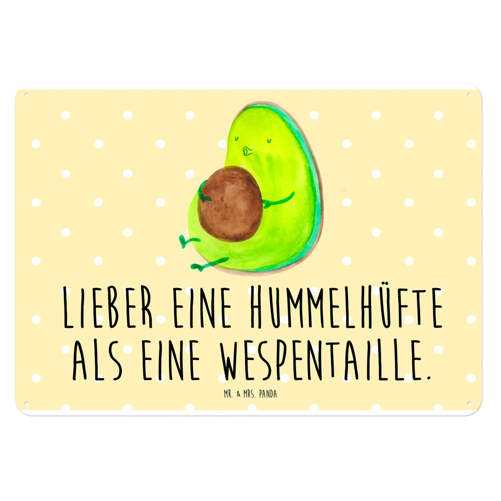 Blechschild Avocado Pfeifen Blechschild, Metallschild, Geschenk Schild, Schild, Magnet-Metall-Schild, Deko Schild, Wandschild, Wand-Dekoration, Türschild, Avocado, Veggie, Vegan, Gesund, Diät, Abnehmen, Ernährung, dick sein