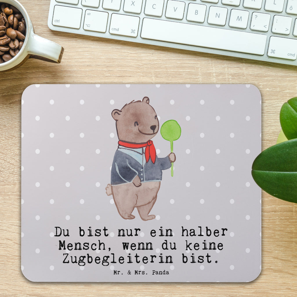 Mauspad Zugbegleiterin mit Herz Mousepad, Computer zubehör, Büroausstattung, PC Zubehör, Arbeitszimmer, Mauspad, Einzigartiges Mauspad, Designer Mauspad, Mausunterlage, Mauspad Büro, Beruf, Ausbildung, Jubiläum, Abschied, Rente, Kollege, Kollegin, Geschenk, Schenken, Arbeitskollege, Mitarbeiter, Firma, Danke, Dankeschön