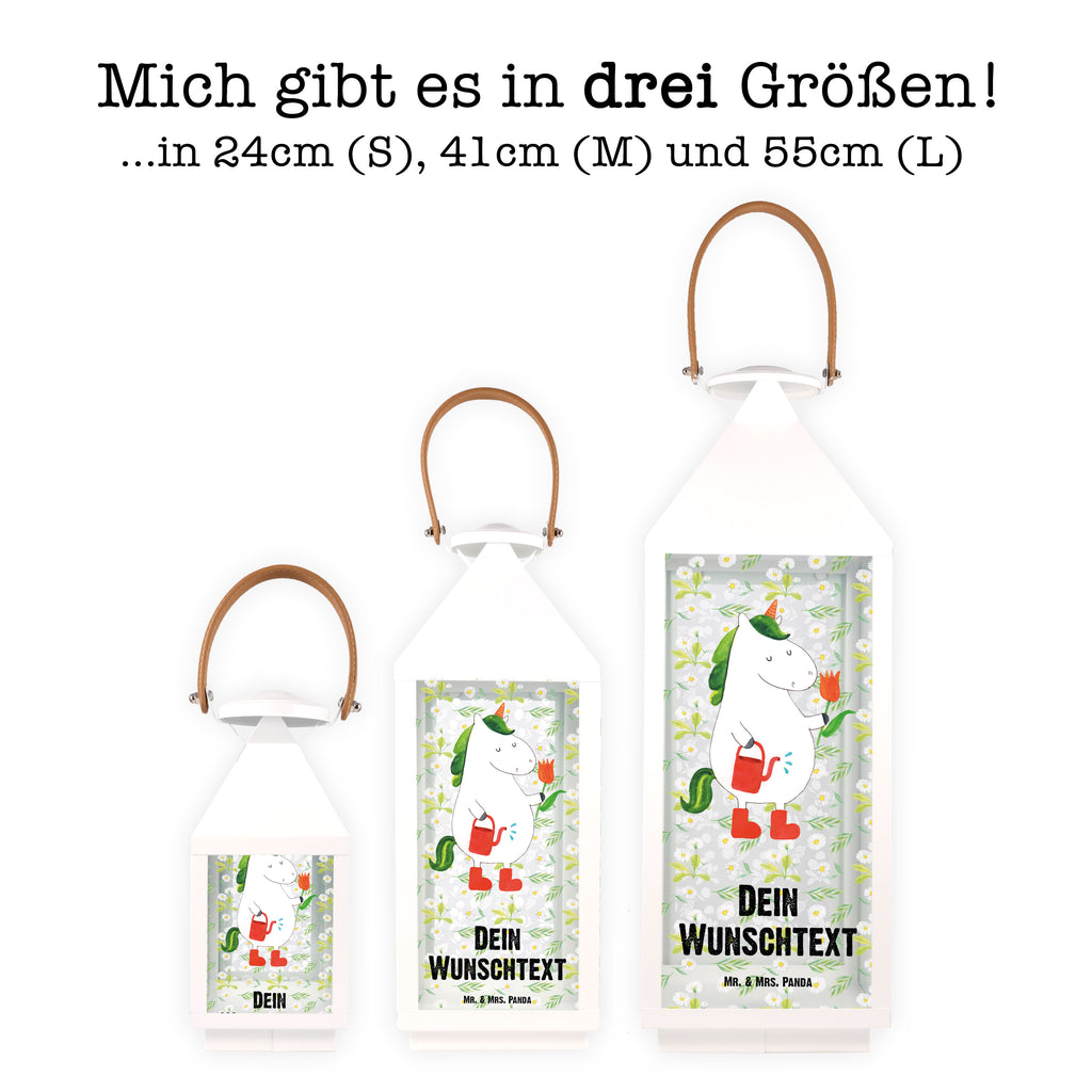 Personalisierte Deko Laterne Einhorn Gärtner Gartenlampe, Gartenleuchte, Gartendekoration, Gartenlicht, Laterne kleine Laternen, XXL Laternen, Laterne groß, Einhorn, Einhörner, Einhorn Deko, Pegasus, Unicorn, Luftballon, Gießkanne, Giesskanne, Lebenslust, Freude, Blume, Freundin, Garten, Stiefel