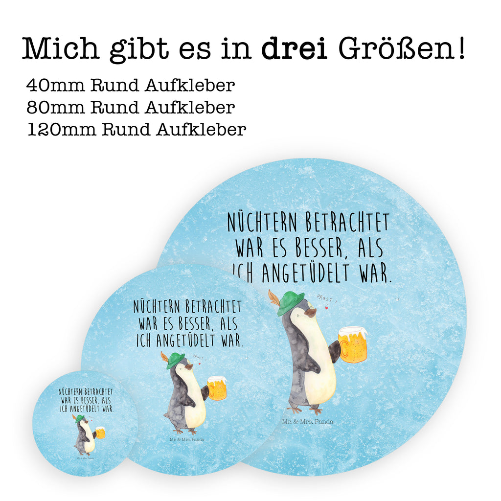 Rund Aufkleber Pinguin Bier Sticker, Aufkleber, Etikett, Kinder, rund, Pinguin, Pinguine, Bier, Oktoberfest