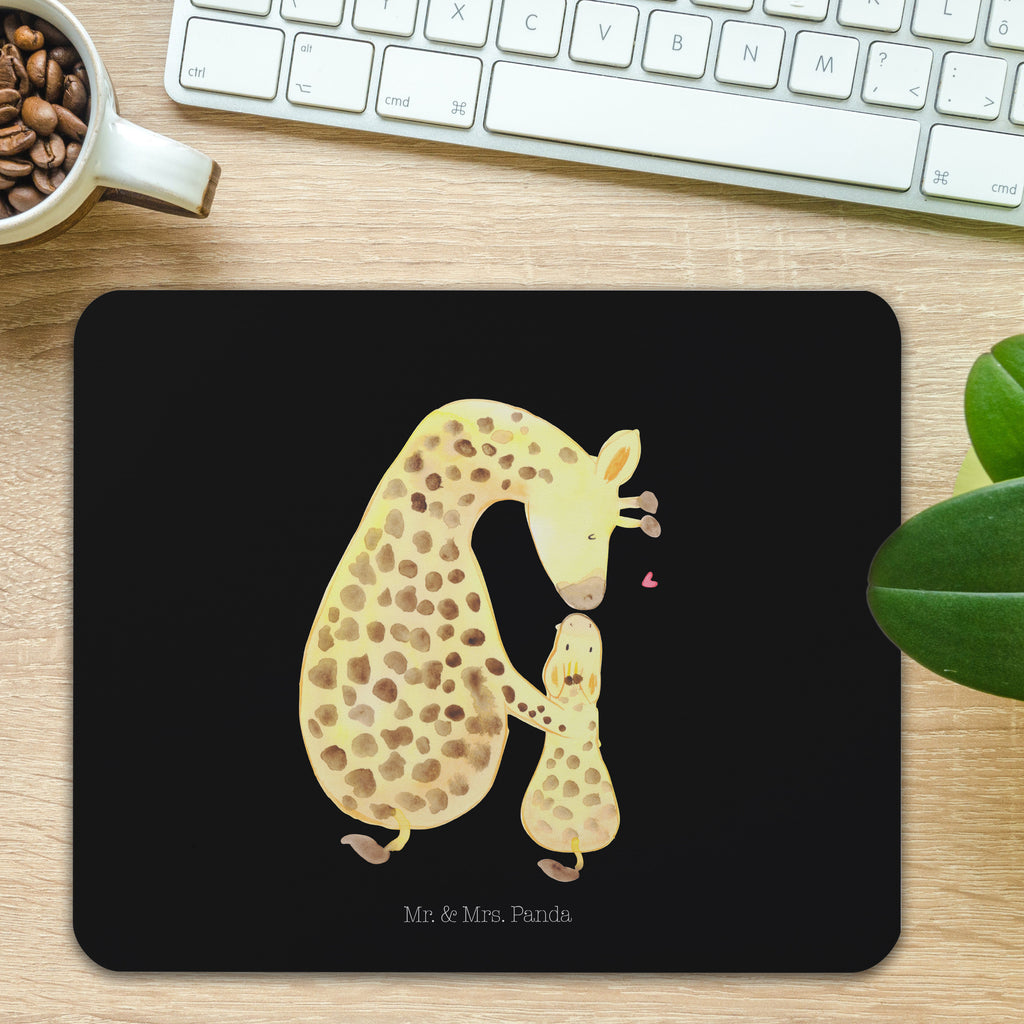 Mauspad Giraffe mit Kind Mousepad, Computer zubehör, Büroausstattung, PC Zubehör, Arbeitszimmer, Mauspad, Einzigartiges Mauspad, Designer Mauspad, Mausunterlage, Mauspad Büro, Afrika, Wildtiere, Giraffe, Kind, Mutter, Mama, Tochter, Sohn, Lieblingsmensch