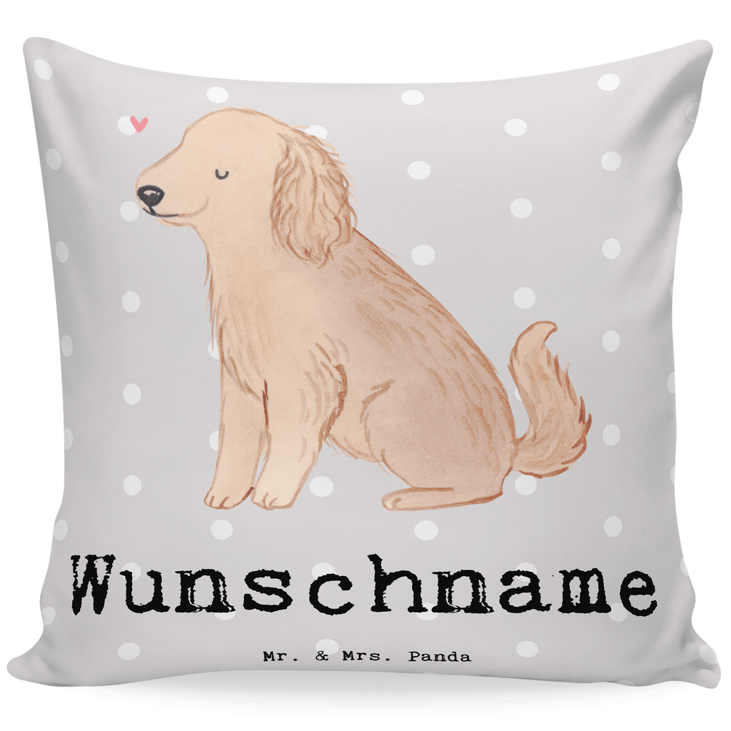 Personalisiertes Kissen Cocker Spaniel Lebensretter Kissen, personalisiert, Name, Wunschname, bedrucken, Kopfkissen, Hund, Hunderasse, Rassehund, Hundebesitzer, Geschenk, Tierfreund, Schenken, Welpe, Englische Cockerspaniel, Cocker Spaniel