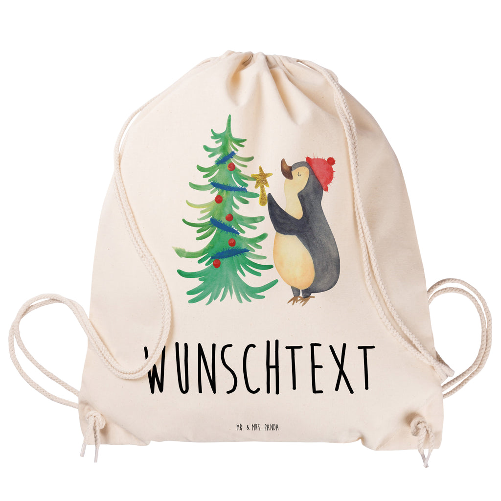 Personalisierter Sportbeutel Pinguin Weihnachtsbaum Personalisierter Sportbeutel, Personalisierter Beutel, Personalisierte Sporttasche, Personalisierter Tasche, Personalisierter Stoffbeutel, Personalisierter Sportbeutel Kinder, Sportbeutel mit Namen, Turnbeutel mit Namen, Beutel mit Namen, Sporttasche mit Namen, Tasche mit Namen, Stoffbeutel mit Namen, Sportbeutel Kinder mit Namen, Wunschtext, Wunschnamen, Personalisierbar, Personalisierung, Winter, Weihnachten, Weihnachtsdeko, Nikolaus, Advent, Heiligabend, Wintermotiv, Pinguin