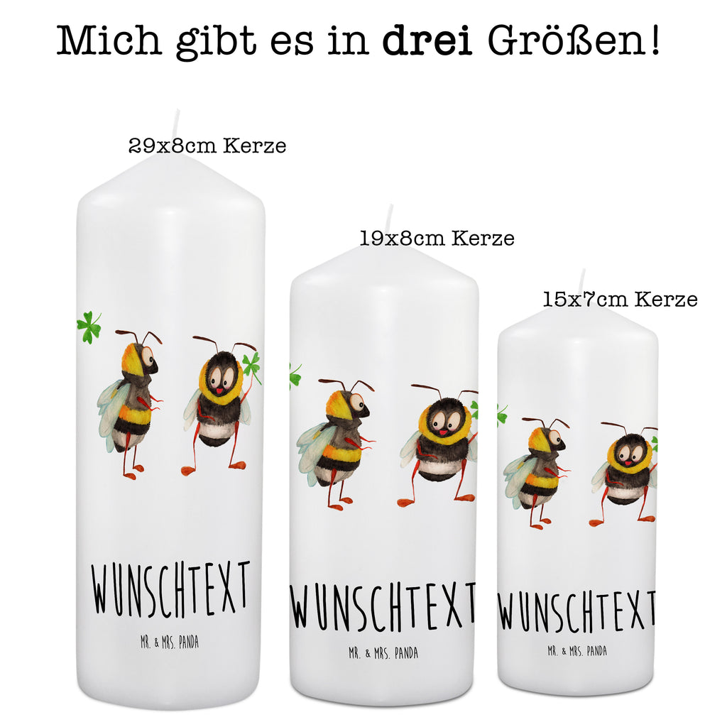 Personalisierte Kerze Hummeln mit Kleeblatt Kerze, Taufkerze, Kommunionskerze, Geburtstagskerze, Geschenk Kerze, Taufgeschenk Kerze, Kerze mit Druck, Besondere Kerze, Geschenkidee Kerze, Kerze für Kommunion, kerze personalisiert, personalisierte kerze, personalisierte kerzen, Tiermotive, Gute Laune, lustige Sprüche, Tiere, Hummel, Biene, Spruch positiv, Biene Deko, Spruch schön, glücklich sein, glücklich werden, Spruch fröhlich