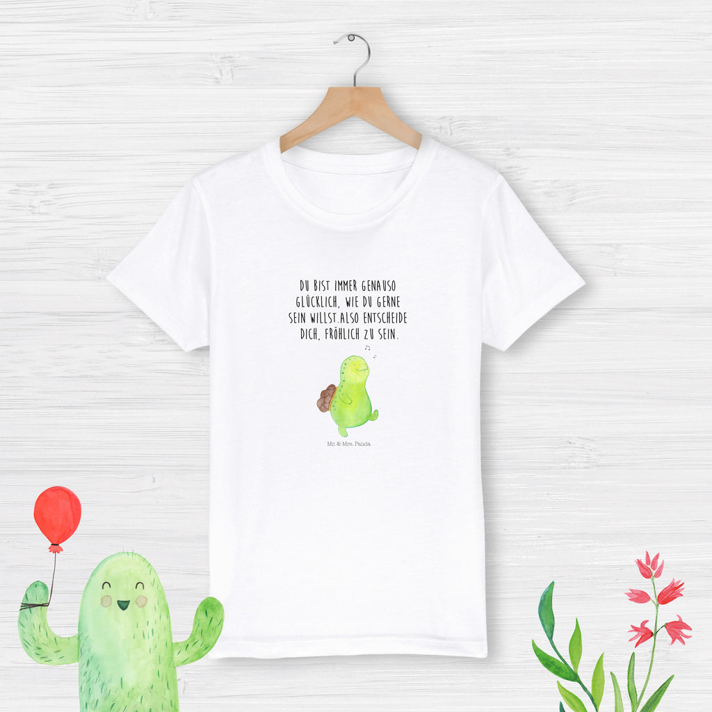 Organic Kinder T-Shirt Schildkröte Pfeifen Kinder T-Shirt, Kinder T-Shirt Mädchen, Kinder T-Shirt Jungen, Schildkröte, Schildi, Schildkröten, fröhlich, Glück, Motivation, Lebensfreude, Depression, Trennung, Neuanfang