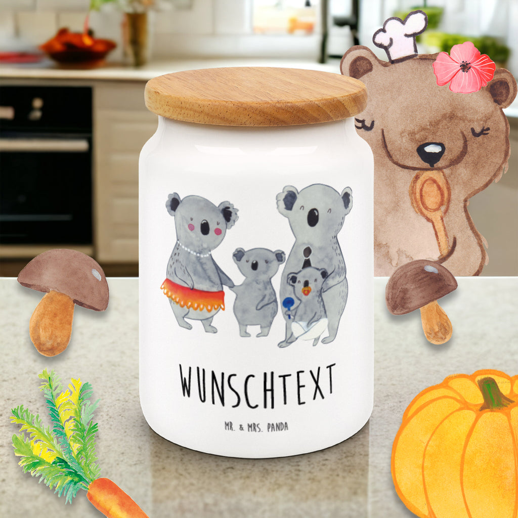 Personalisierte Vorratsdose Koala Familie Personalisierte Vorratsdose, Personalisierte Keksdose, Personalisierte Keramikdose, Personalisierte Leckerlidose, Personalisierte Dose, Personalisierter Vorratsbehälter, Personalisierte Aufbewahrungsdose, Familie, Vatertag, Muttertag, Bruder, Schwester, Mama, Papa, Oma, Opa, Koala, Koalas, Family, Kinder, Geschwister, Familienleben