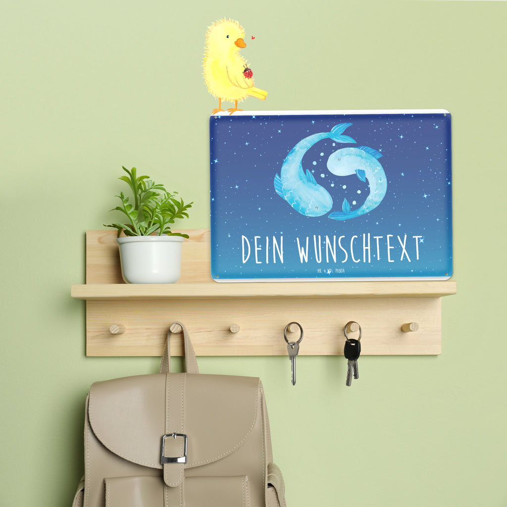 Personalisiertes Blechschild Sternzeichen Fische Blechschild, Metallschild, Geschenk Schild, Schild, Magnet-Metall-Schild, Deko Schild, Wandschild, Wand-Dekoration, Türschild, Tierkreiszeichen, Sternzeichen, Horoskop, Astrologie, Aszendent, Fisch, Fische Geschenk, Fische Sternzeichen, Fische Sternbild, Geschenk Februar, Geschenk März, Geburtstag Februar, Geburtstag März