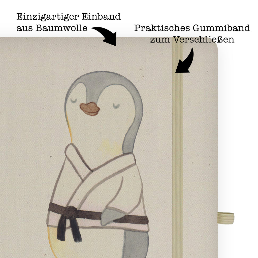 DIN A4 Personalisiertes Notizbuch Pinguin Karate Tage Personalisiertes Notizbuch, Notizbuch mit Namen, Notizbuch bedrucken, Personalisierung, Namensbuch, Namen, Geschenk, Sport, Sportart, Hobby, Schenken, Danke, Dankeschön, Auszeichnung, Gewinn, Sportler, Karate, Kampfsportart, Selbstverteidigung, Kampfkunst, Karate Verein