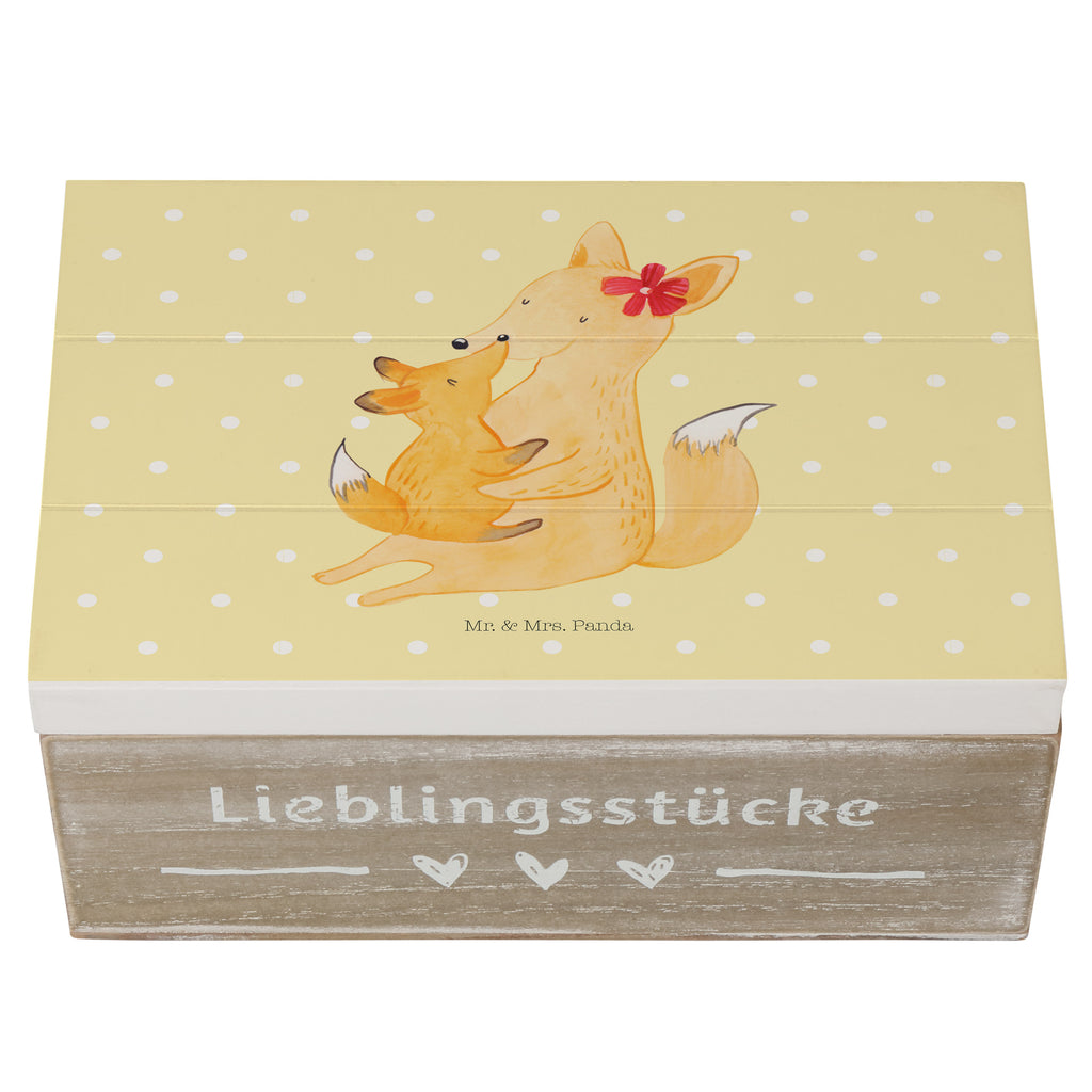 Holzkiste Fuchs Mama & Kind Holzkiste, Kiste, Schatzkiste, Truhe, Schatulle, XXL, Erinnerungsbox, Erinnerungskiste, Dekokiste, Aufbewahrungsbox, Geschenkbox, Geschenkdose, Familie, Vatertag, Muttertag, Bruder, Schwester, Mama, Papa, Oma, Opa, Mutter, Tochter, Lieblingstochter, Beste Tochter, Geschenk