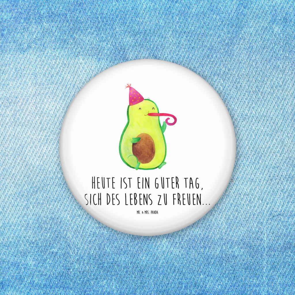 Button Avocado Partyhupe 50mm Button, Button, Pin, Anstecknadel, Avocado, Veggie, Vegan, Gesund, Party, Feierlichkeit, Feier, Fete, Geburtstag, Gute Laune, Tröte