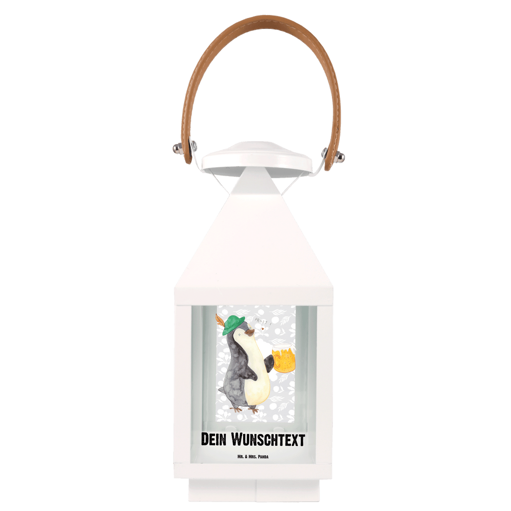 Personalisierte Deko Laterne Pinguin Bier Gartenlampe, Gartenleuchte, Gartendekoration, Gartenlicht, Laterne  kleine Laternen, XXL Laternen, Laterne groß, Pinguin, Pinguine, Bier, Oktoberfest