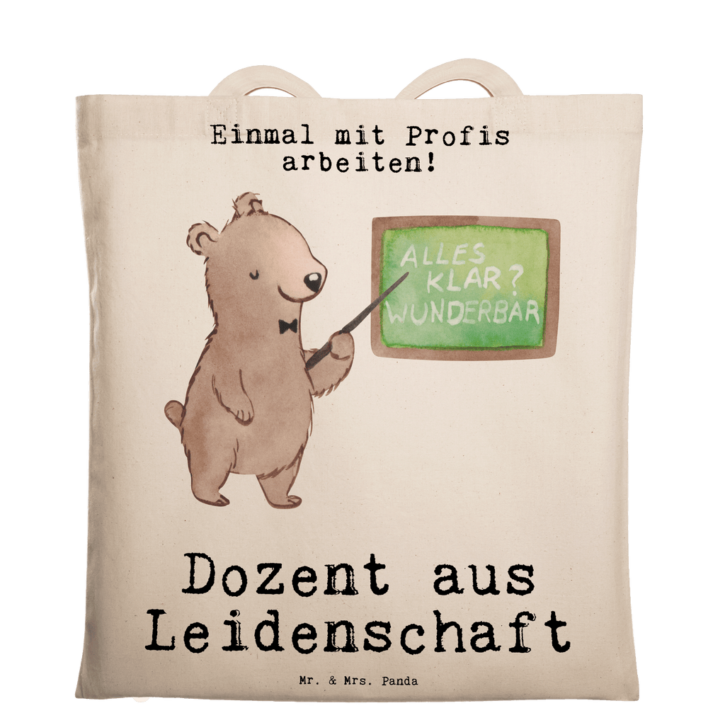 Tragetasche Dozent aus Leidenschaft Beuteltasche, Beutel, Einkaufstasche, Jutebeutel, Stoffbeutel, Tasche, Shopper, Umhängetasche, Strandtasche, Schultertasche, Stofftasche, Tragetasche, Badetasche, Jutetasche, Einkaufstüte, Laptoptasche, Beruf, Ausbildung, Jubiläum, Abschied, Rente, Kollege, Kollegin, Geschenk, Schenken, Arbeitskollege, Mitarbeiter, Firma, Danke, Dankeschön, Dozent, Professor, Universität, Vorlesung, Tutor, Akademiker, Uni, Unterricht