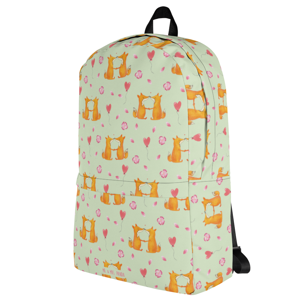 Rucksack Füchse Liebe Rucksack, Laptoprucksack, Notebookrucksack, Schulrucksack für Laptop, Arbeitsrucksack für Laptop, Reiserucksack für Laptop, Rucksack für Alltag, Rucksack für Schule, Rucksack für Uni, Rucksack für Notebook, Rucksack für Computer, wetterfester Rucksack, regenfester Rucksack, strapazierfähiger Rucksack, Fuchs, Füchse, Fox, Liebe, Liebespaar, Paar, Partner, Freundin, Freund, Ehe, Verlobte, Ehemann, Ehefrau, Liebesbeweis