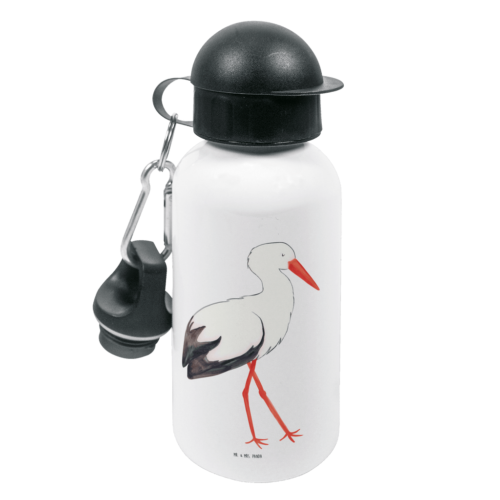 Kindertrinkflasche Storch Kindertrinkflasche, Kinder Trinkflasche, Trinkflasche, Flasche, Kinderflasche, Kinder, Kids, Kindergarten Flasche, Grundschule, Jungs, Mädchen, Tiermotive, Gute Laune, lustige Sprüche, Tiere, Storch, Störche, Schwangerschaft, Geburt, Mutter, Mütter, Mutter werden, Schwanger, Babybauch, Baby