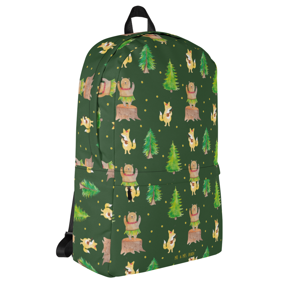 Rucksack Waldtiere Aloha Rucksack, Laptoprucksack, Notebookrucksack, Schulrucksack für Laptop, Arbeitsrucksack für Laptop, Reiserucksack für Laptop, Rucksack für Alltag, Rucksack für Schule, Rucksack für Uni, Rucksack für Notebook, Rucksack für Computer, wetterfester Rucksack, regenfester Rucksack, strapazierfähiger Rucksack, Tiermotive, Gute Laune, lustige Sprüche, Tiere, Wald, Waldtiere, Musik, Aloha, Bär, Hase, Igel, Tanzen, Leben, Lachen