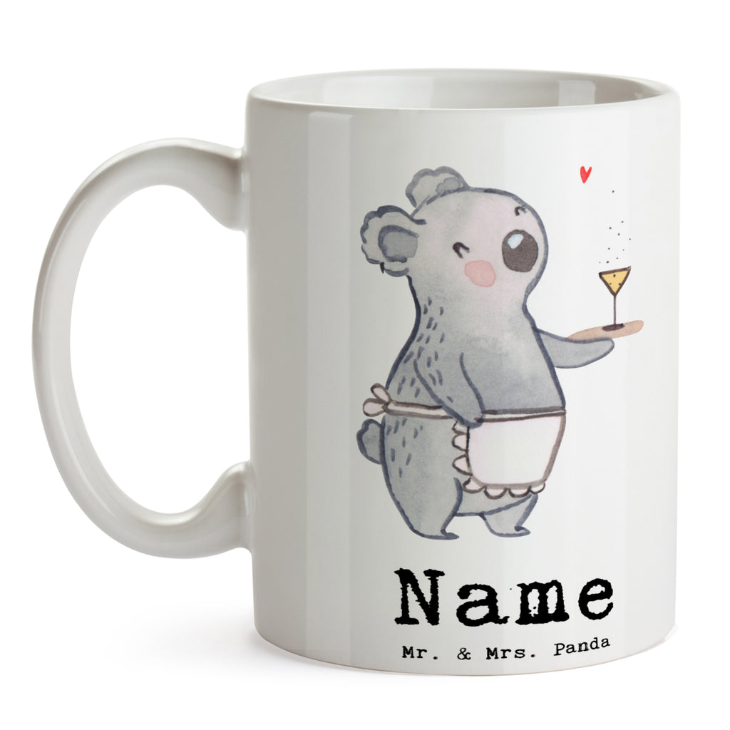 Personalisierte Tasse Kellnerin mit Herz Personalisierte Tasse, Namenstasse, Wunschname, Personalisiert, Tasse, Namen, Drucken, Tasse mit Namen, Beruf, Ausbildung, Jubiläum, Abschied, Rente, Kollege, Kollegin, Geschenk, Schenken, Arbeitskollege, Mitarbeiter, Firma, Danke, Dankeschön, Kellnerin, Servicekraft, Restaurant