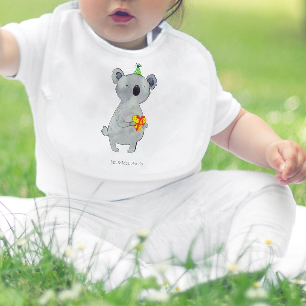 Organic Babylätzchen Koala Geschenk Baby, Lätzchen, Spucktuch, Sabberlätzchen, Klettlätzchen, Babygeschenk, Baby Lätzchen, Geschenk für Geburt, Geschenk zur Geburt, Baby Spucktuch, Babyausstattung, Geschenkidee für Babyparty, Koala, Koalabär, Geschenk, Geburtstag, Party