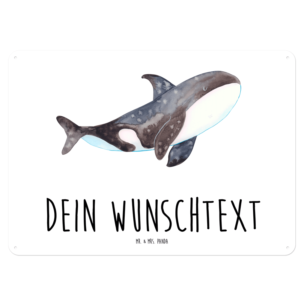 Personalisiertes Blechschild Orca Blechschild, Metallschild, Geschenk Schild, Schild, Magnet-Metall-Schild, Deko Schild, Wandschild, Wand-Dekoration, Türschild, Meerestiere, Meer, Urlaub, Orca, Orcas, Killerwal, Wal, Möglichkeiten, Büro, Arbeit, Motivation, Selbstliebe, Neustart, Startup